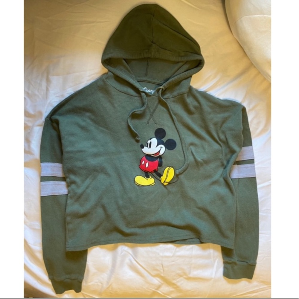 Mickey Mouse Cropped Shirt